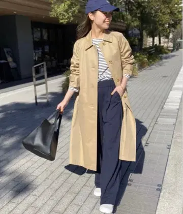 JOURNAL STANDARD relume 수피마 코튼 스텐카라 코트