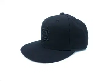 deps BASEBALL LOGO CAP [ BLACK x BLACK ]