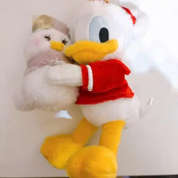 디즈니 스토어 도날드 봉제 인형 키링 키체인