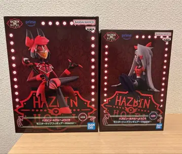 해즈빈 호텔에 오신 것을 환영합니다 모니터 탑 피규어 알래스터 바기 2체