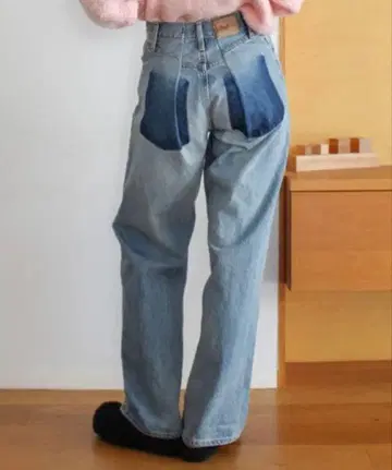 완판템 Ungrid 리메이크 디자인 루즈 데님 24인치