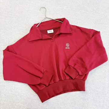 BELLIDE MADE 긴팔 니트 와인 레드 프리 사이즈