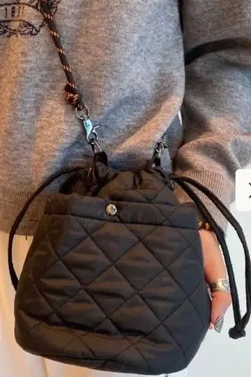 비밍 바이 빔즈 UNIVERSAL OVERALL 별주 퀼트 복조리 백