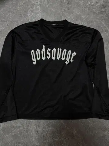 godsavage 블랙 긴팔 상의 S 사이즈