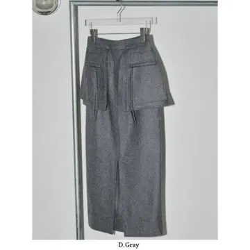 todayful 멀티포켓 펜슬 스커트