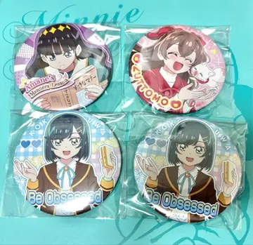 프리큐어 데파프리 트윙클 캔뱃지 4개