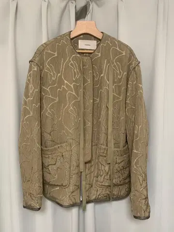 todayful Jacquard Piping Blouson