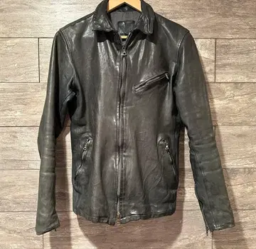 백래쉬 벨기에 숄더 싱글 라이더 XL 가죽 자켓