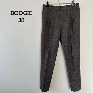 부기 슬랙스 그레이 사이즈 38 일본제