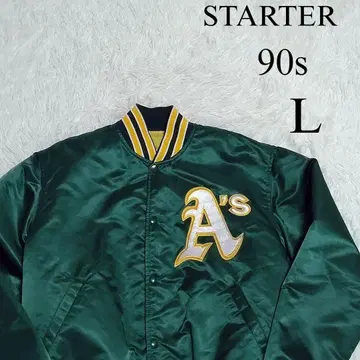[ 90s ] 레어 STARTER 애슬레틱스 바시티 자켓 L