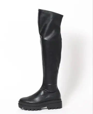 니하이 부츠 블랙 24~24.5cm