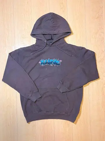 XLARGE 브라운 후드티 후디