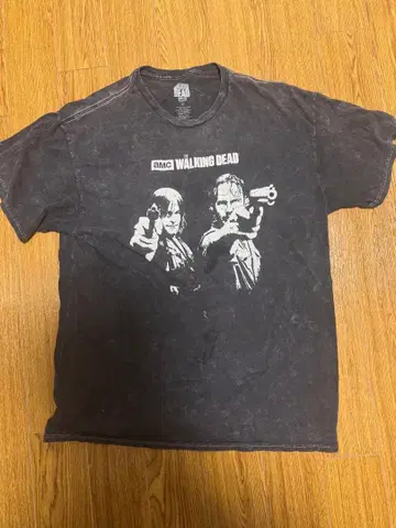 The Walking Dead 티셔츠 블랙