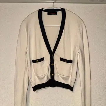 CABAN 가디건 화이트