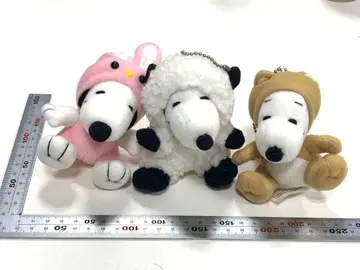 스누피 인형옷 봉제 인형 3개 세트 토끼 양 다람쥐
