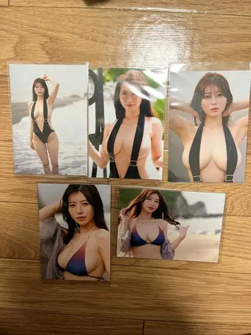 [ 한정판 ] 시노하라 이요 브로마이드 L판 5장 세트