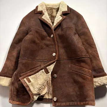 울트라 웜 L 리얼 무스탕 무스탕 코트 무스탕 자켓 체스터 코트