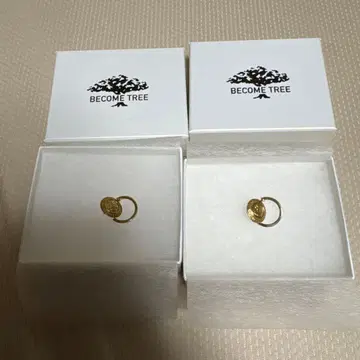 BECOME TREE 귀걸이 양쪽에 Become tree