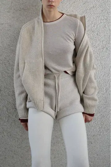 CLANE KNIT SHORT PANTS