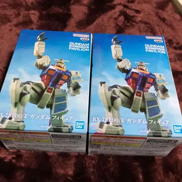 RX-78F00/E 건담 피규어 남코 한정판 2개