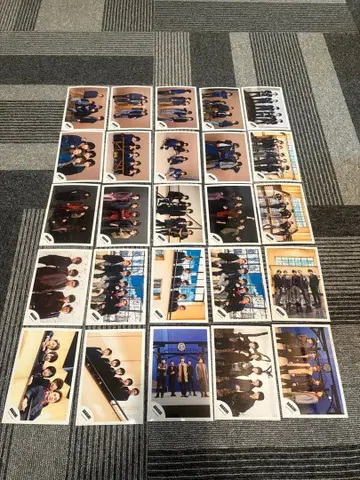 아라시 공식 사진 137장 묶음 판매 세트