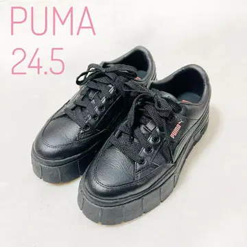 [ 컨디션 최상 ] PUMA 푸마 메이즈 스택 레더 통굽 스니커즈 신발