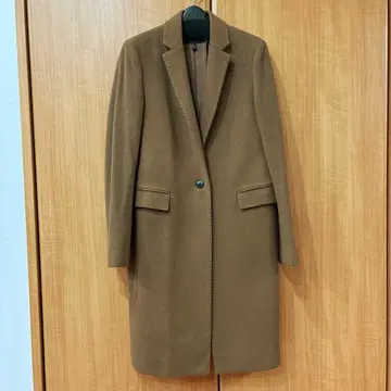 컨디션 최상! ICB 체스터 코트 울 100% 브라운 S 사이즈