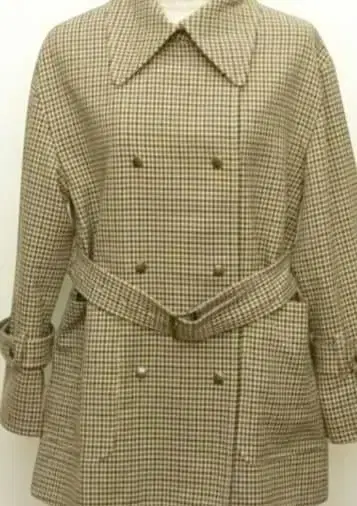 Lois CRAYON 숏 트렌치코트