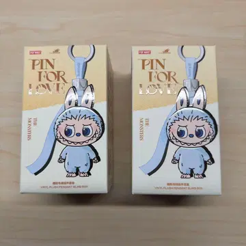 PIN FOR LOVE 봉제 인형 키링 THE MONSTERS