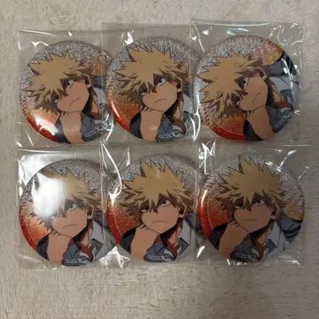 바쿠고 카츠키 히로아카 글리터 캔뱃지