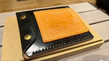 [ 새상품 ] 고스케야 가죽 지갑 개조 몬로 브라이들 가죽 블랙 손바느질