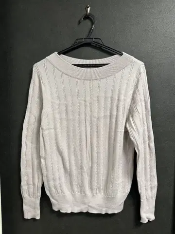 UNTITLED 화이트 니트 M 스웨터