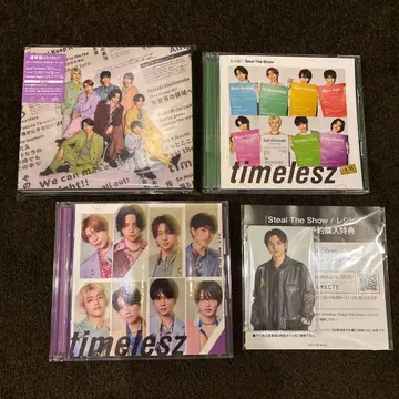 [ DVD ] timelesz 싱글 3 형태 CD [ 낱개 판매 불가 ]