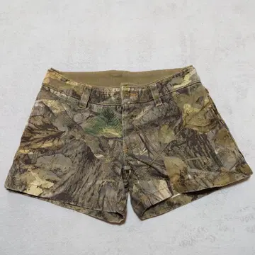 G4-3872 숏팬츠 카모플라쥬풍 신축성 허리밴딩