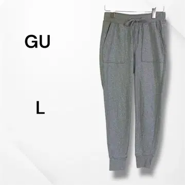 GU 여성용 스웨트 팬츠 L 그레이