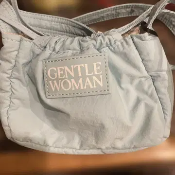 젠틀 우먼 스카이블루 숄더백