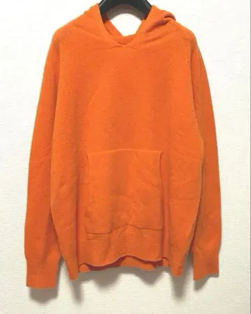 framework 압축 울 후드 풀오버 니트 후드티