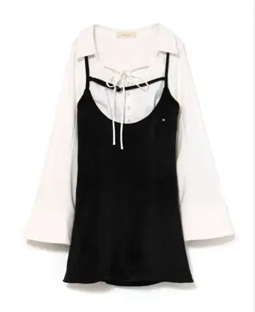 andmary Betty velour mini dress black