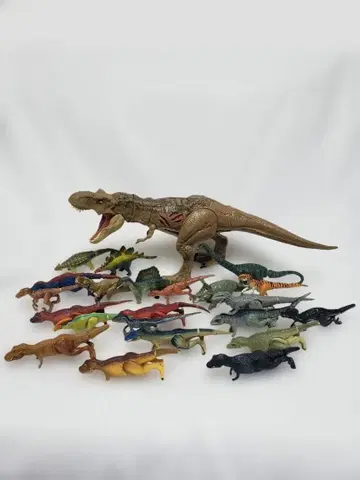 데미지 T렉스 아니아 쥬라기 월드 공룡 등