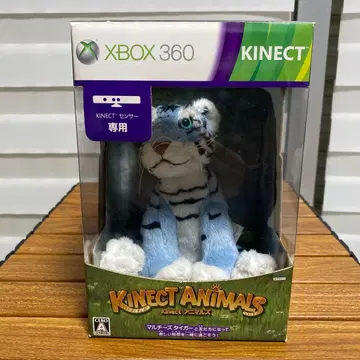 XBOX360 키넥트 최초 한정 애니멀즈 말티즈 타이거 봉제 인형