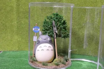 토토로 메모 스탠드 디오라마 자작품