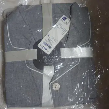 [ 미개봉 새상품 ] GU 파자마 그레이 코튼100% L 사이즈