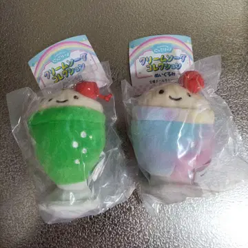 닛코리노 크림 소다 컬렉션 봉제 인형 그린 시크릿