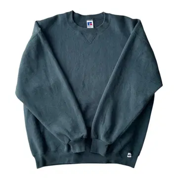 [90s / USA제] Russel 러셀 V자 가제트 맨투맨 그린