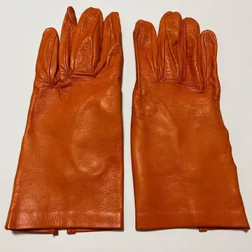 셀 모네타 그로브스 장갑 천연 가죽 가죽 인기 있는 오렌지 카멜