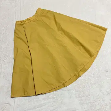 심플리시떼 * 새상품급 스커트 플레어 스커트 산봉우리색 계열 면 100%