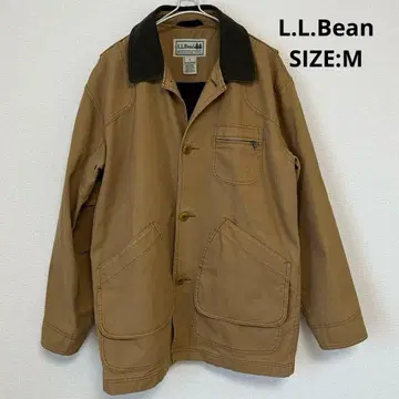L.L.Bean 덕 원단 헌팅 자켓 SIZE:M 브라운