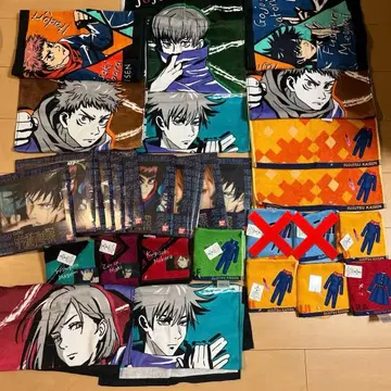 주술회전 캐릭터 타월 묶음 판매