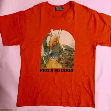 [ HYSTERIC GLAMOUR ] HITCHHIKER T 오렌지 L