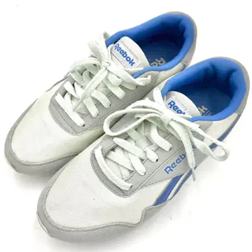 Reebok 리복 스니커즈 25cm 화이트 파랑 블루
